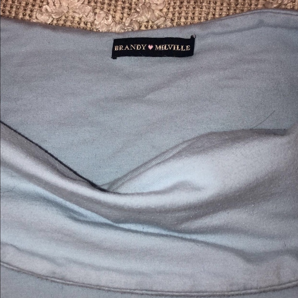 LIGHT BLUE BRANDY TUBE TOP